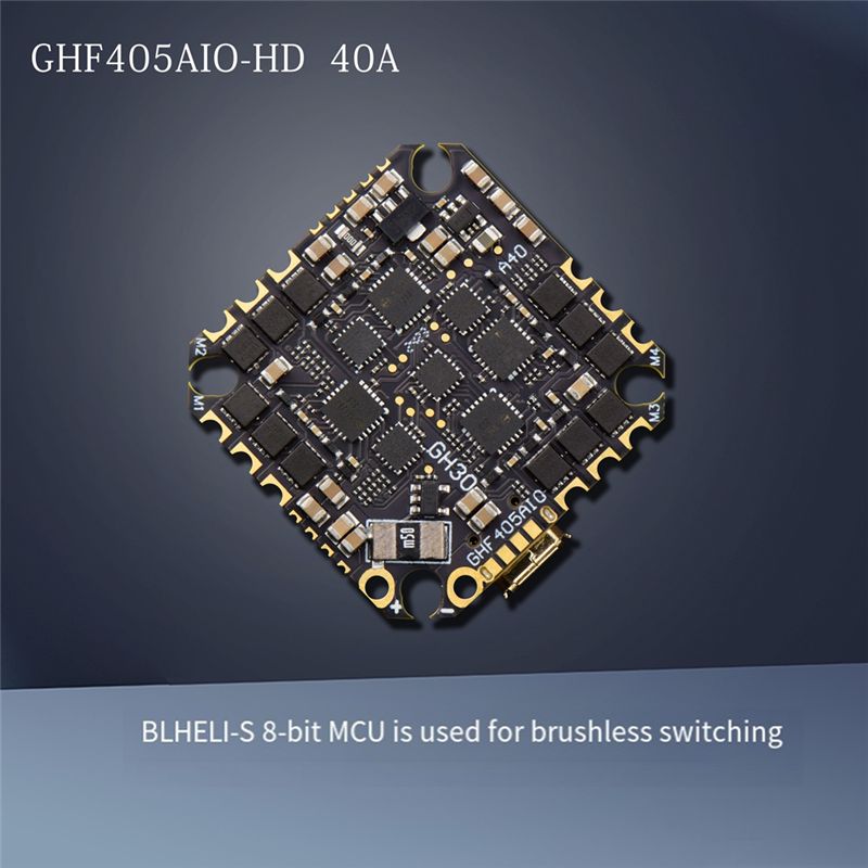 ABTI-GHF405AIO-HD 40A AIO Flig - Drone Racing Esc ulasan dan harga
