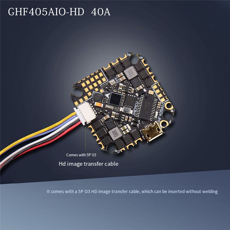 ABTI-GHF405AIO-HD 40A AIO Flig - Drone Racing Esc ulasan dan harga