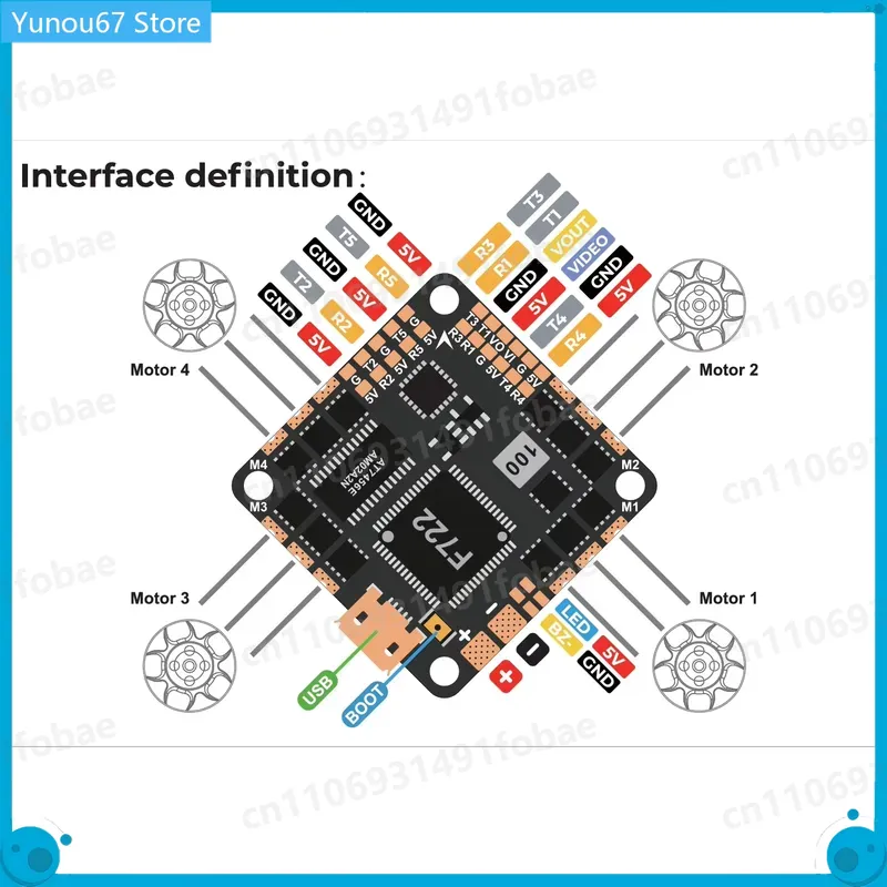 For GEPRC GEP-F722-45A AIO V2  - Drone Racing Esc ulasan dan harga