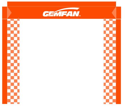 Gemfan152*152CM 5X5FT FPV Race - Drone Racing Flag ulasan dan harga